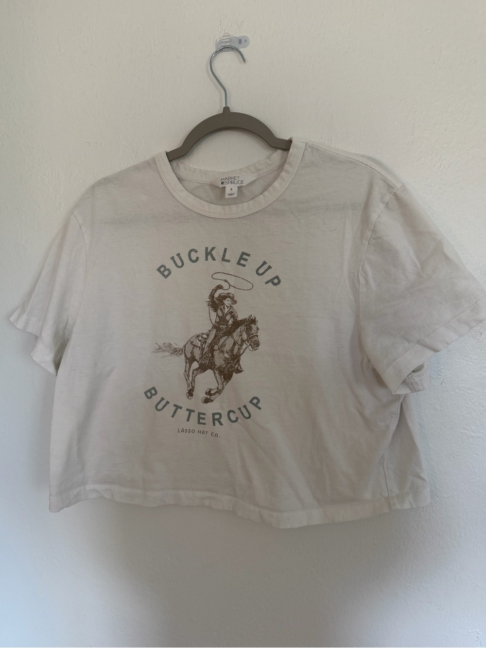 Market & Spruce White Graphic Tee